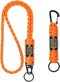 2pcs Heavy Duty Braided Paracord Lanyard Keychains by VNVETYTO