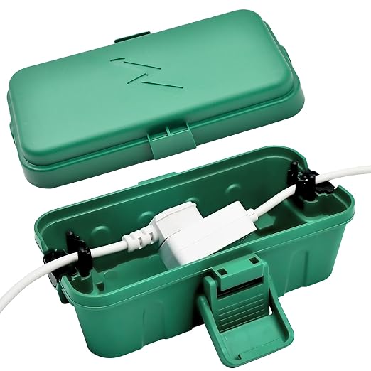 Hrensaw Small Weatherproof Electrical Connection Box, Outdoor Electrical Box by Hrensaw