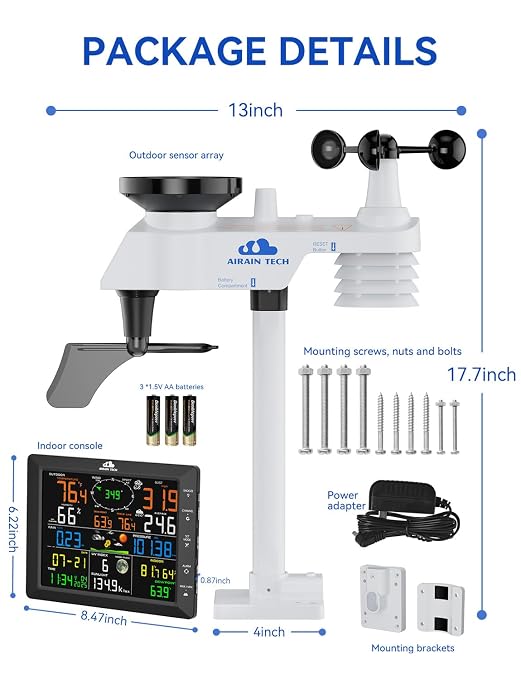 14-in-1 Wireless Weather Station - Image 9
