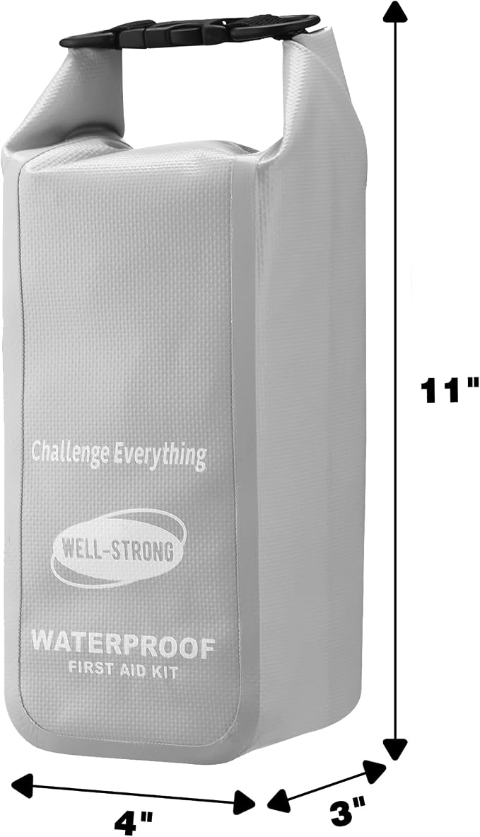 Boat First Aid Kit Waterproof, WELL-STRONG Marine Emergency Kit - Image 5