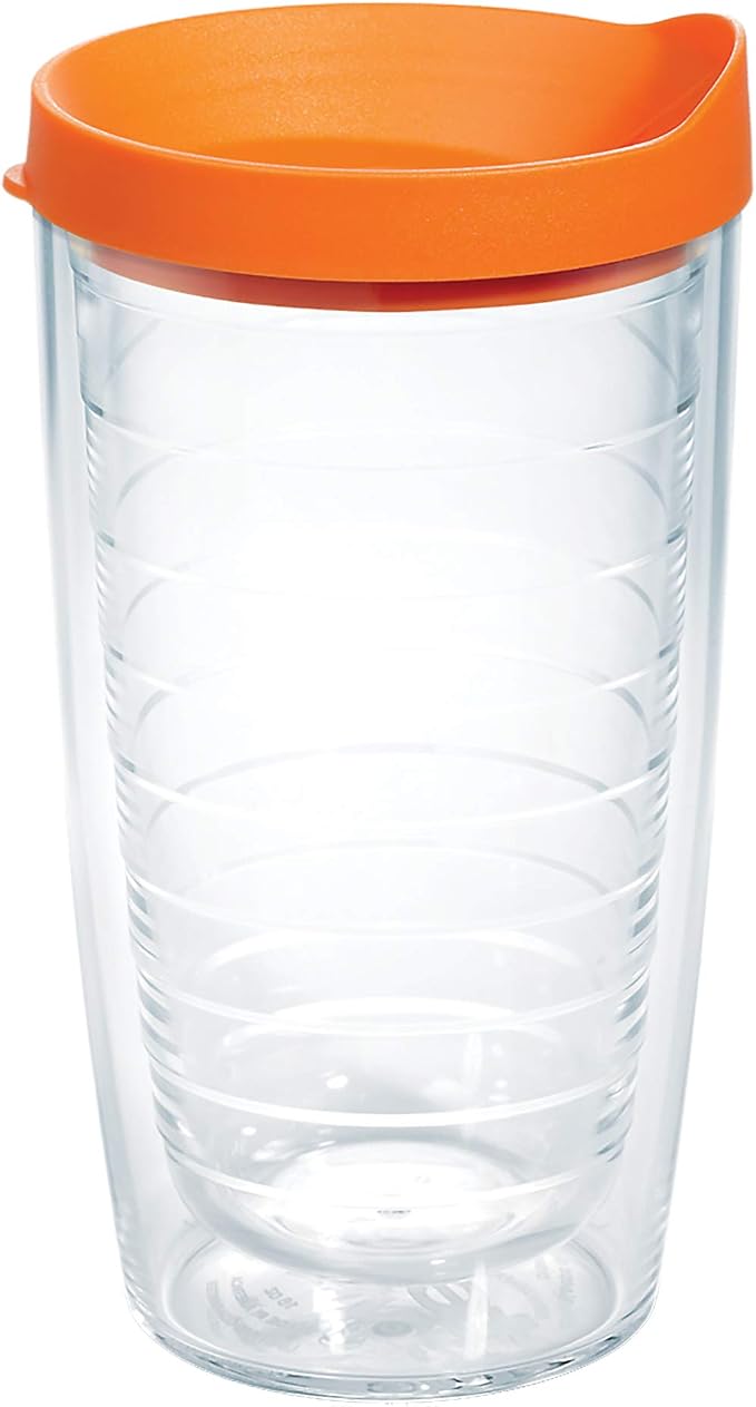 Tervis Clear & Colorful Lidded Made in USA Double Walled Insulated Tumbler by TervisTumblerCompany