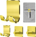 CGBE 4 Packs Shower Hooks for Inside Shower, Self Adhesive Shaver Holder Hanger by CGBE