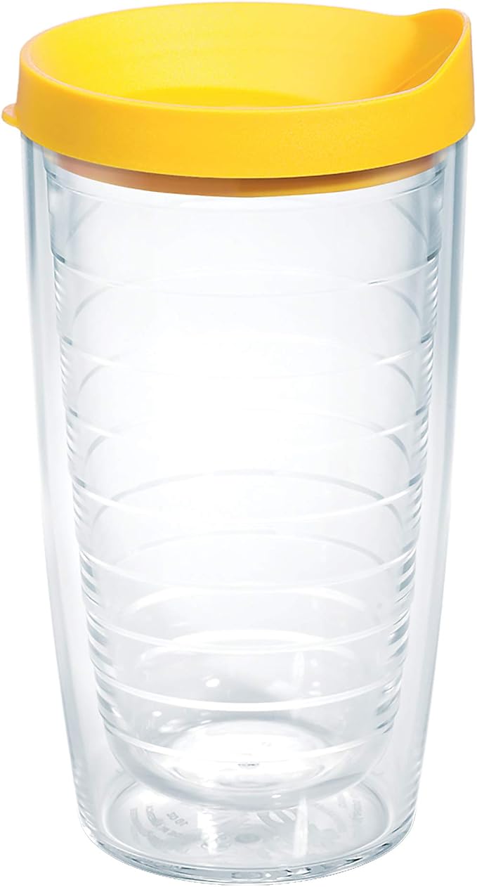 Tervis Clear & Colorful Lidded Made in USA Double Walled Insulated Tumbler by TervisTumblerCompany