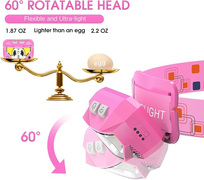 LHKNL Headlamp Flashlight, High Lumen Bright LED Rechargeable Headlight - Image 5