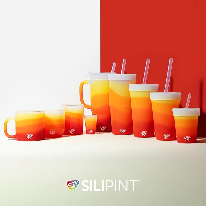 Silipint 32oz Silicone Straw Tumbler – BPA-Free, Unbreakable, Dishwasher Safe – - Image 6