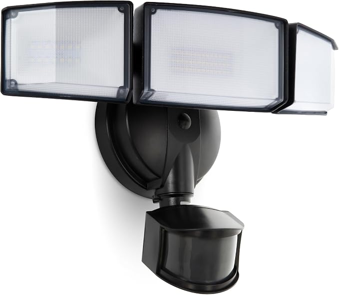 UME 49W LED Security Lights Motion Sensor Light Outdoor, 5000K Daylight by UME