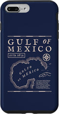 Gulf of Mexico 1672 Historic Map Case by Unknown