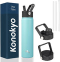 Konokyo Insulated Water Bottle 24oz Stainless Steel Sport Bottles by Konokyo