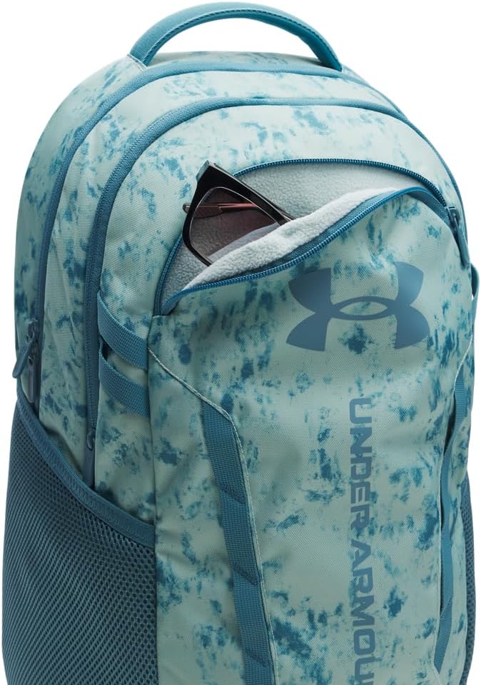 Under Armour Hustle 6.0 Backpack, Enamel Blue/Boundless Blue/Boundless Blue - Image 4