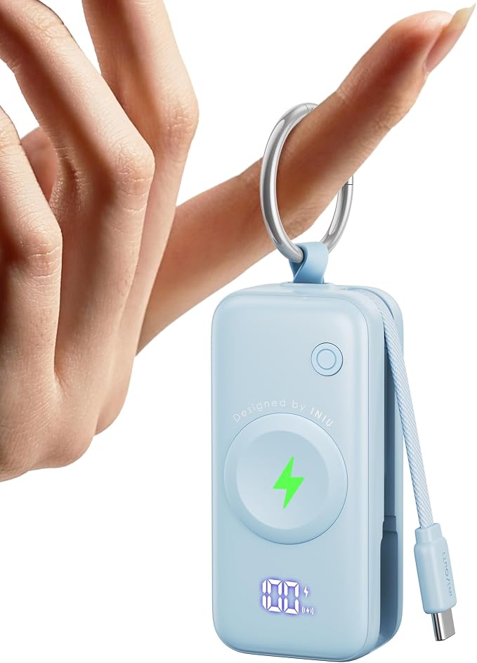 INIU 3-in-1 Portable Charger, 5000mAh Power Bank by INIU