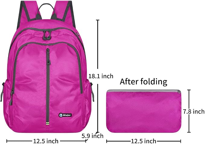 Lightweight Packable Foldable Backpack, Hiking backpack, Travel Backpack - Image 2