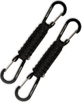 Paracord Braided Carabiner Keychain Lanyard Strap, Hanger Stroller Hook w/2 by REHTAEL