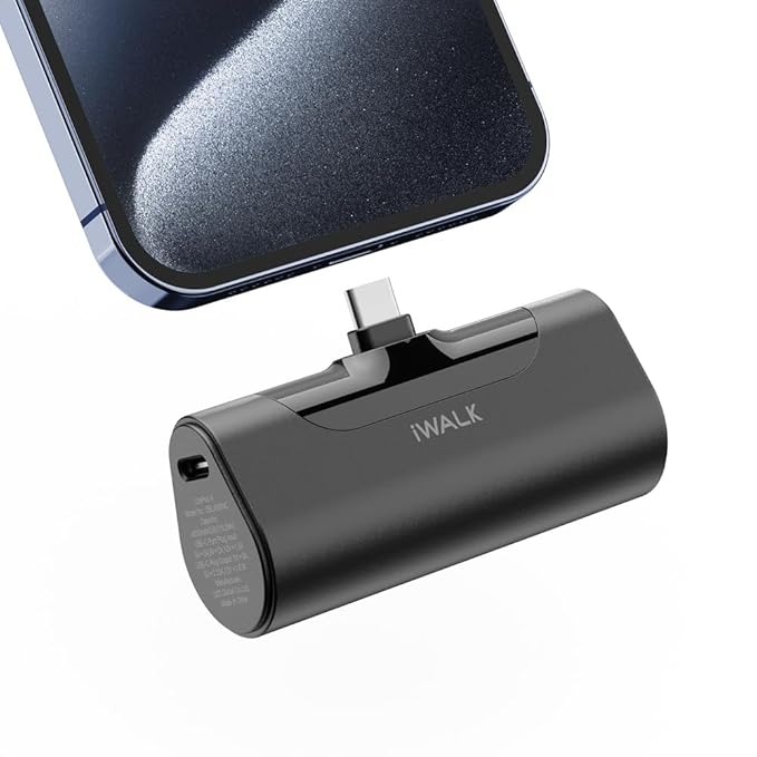 iWALK Portable Charger for iPhone 17/16/15 USB-C Small Power Bank 20W 4 by iWALK