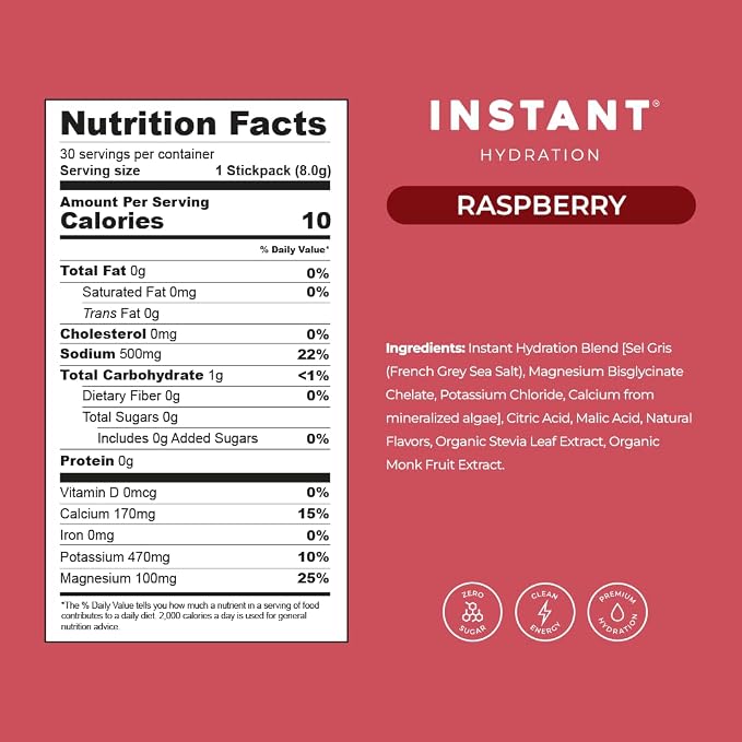 Instant Hydration Electrolytes Powder Packets - Image 5