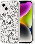 MOSNOVO for iPhone 13/14 Case | Military Grade 6.6ft Drop Tested | Clear by Mosnovo
