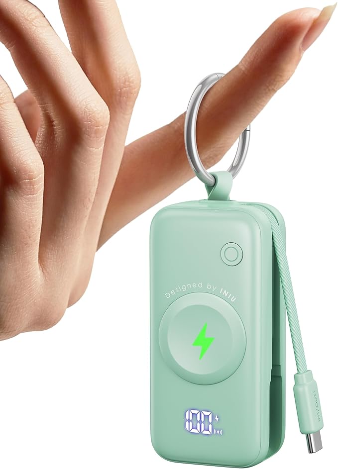 INIU 3-in-1 Portable Charger, 5000mAh Power Bank by INIU