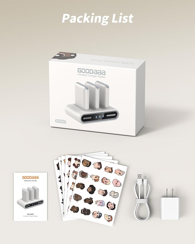GOODaaa Portable Charger, 3 Outputs 1 Inputs Family Power Hub - Image 7
