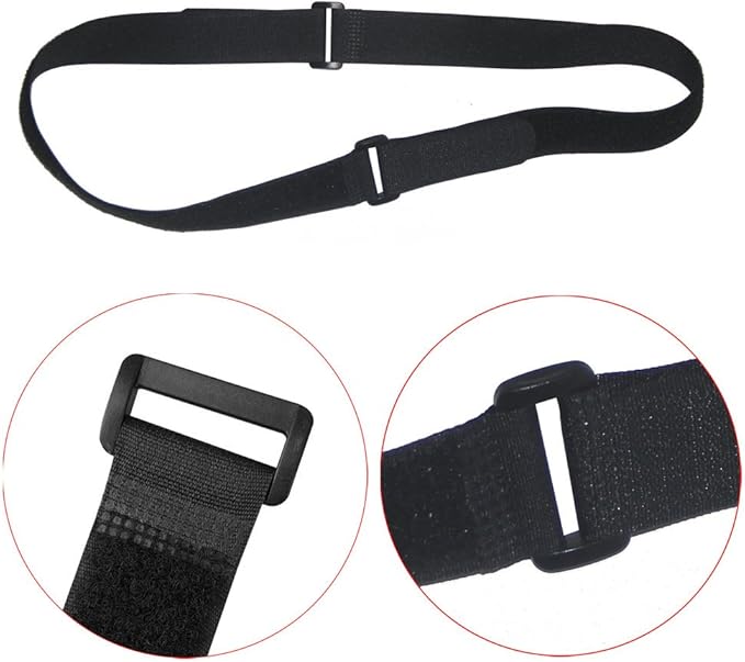YiwerDer 1 x 18" Hook and Loop Reusable Fastening Nylon Cable Securing Straps - Image 2