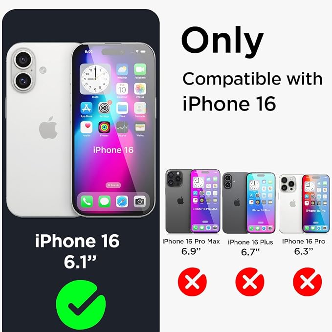 AICase Compatible with iPhone 16 Case Waterproof - Image 9