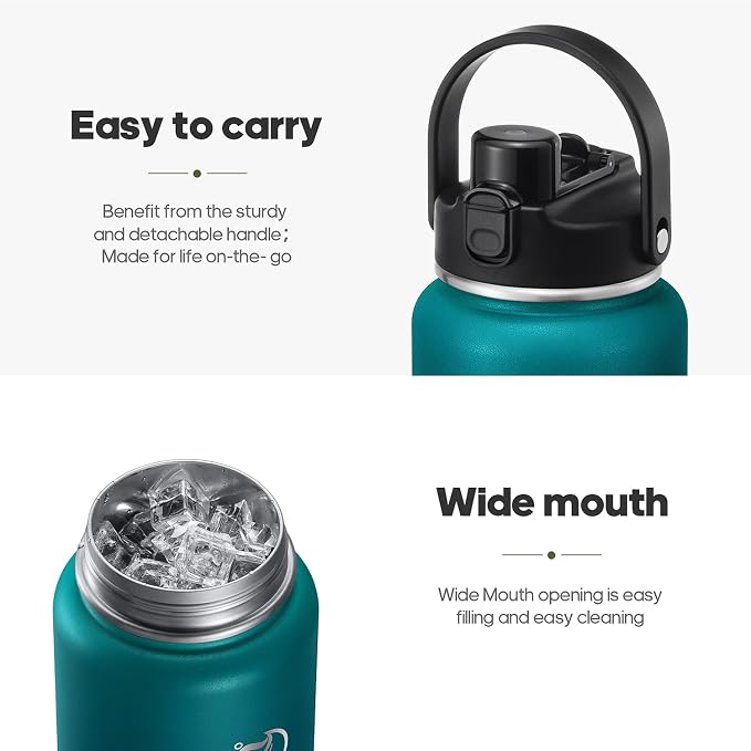 64oz Half Gallon Insulated Water Bottle - Image 6