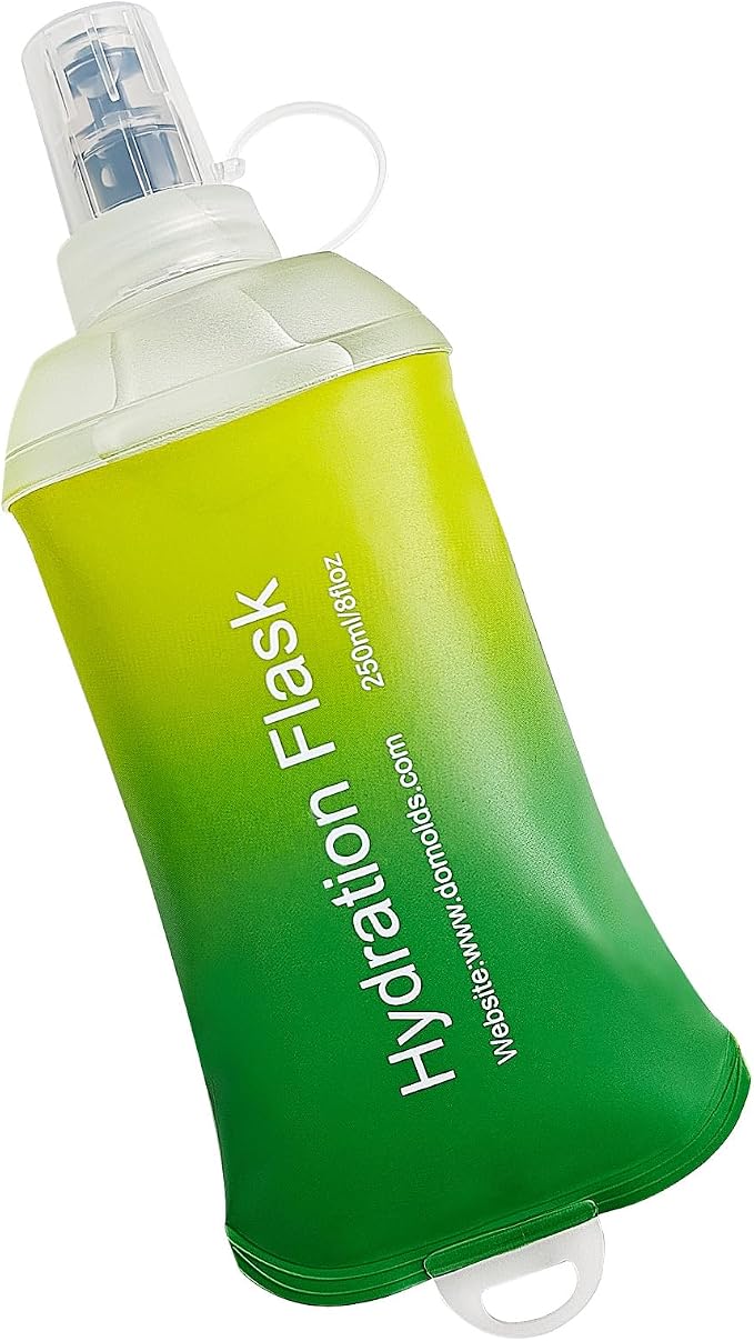 WILDREEDS 250ml Soft Flask, TPU Collapsible Soft Water Bottle by WILDREEDS