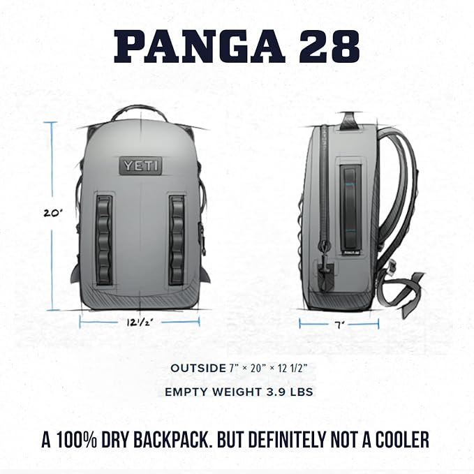 YETI Panga 28 Airtight Waterproof Submersible Backpack - Image 6