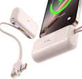 TORRAS 2-in-1 iPhone 16 Portable Charger, 000mAh 22.5W Mini Power Bank by TORRAS
