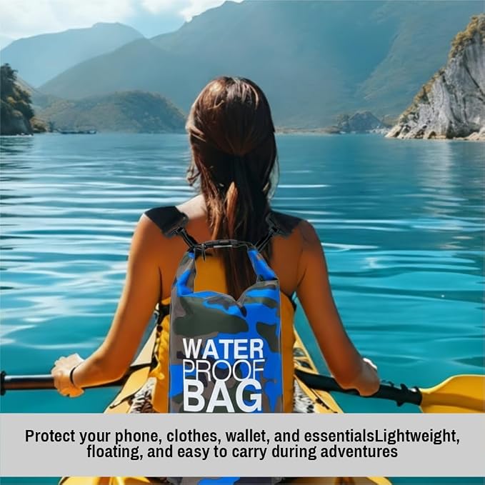 Waterproof Backpack Roll Top Dry Bag Set of 3 – PVC Dry Bags Waterproof - Image 6