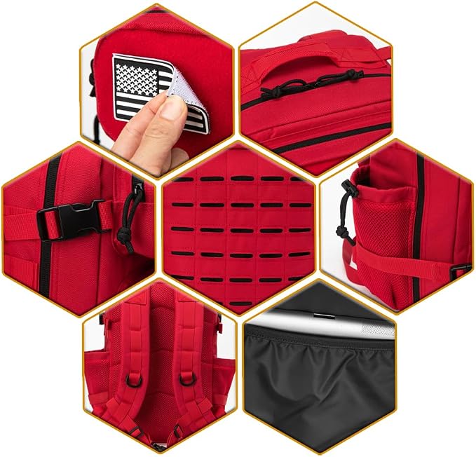 QT&QY 25L/45L Military Tactical Backpack - Image 6