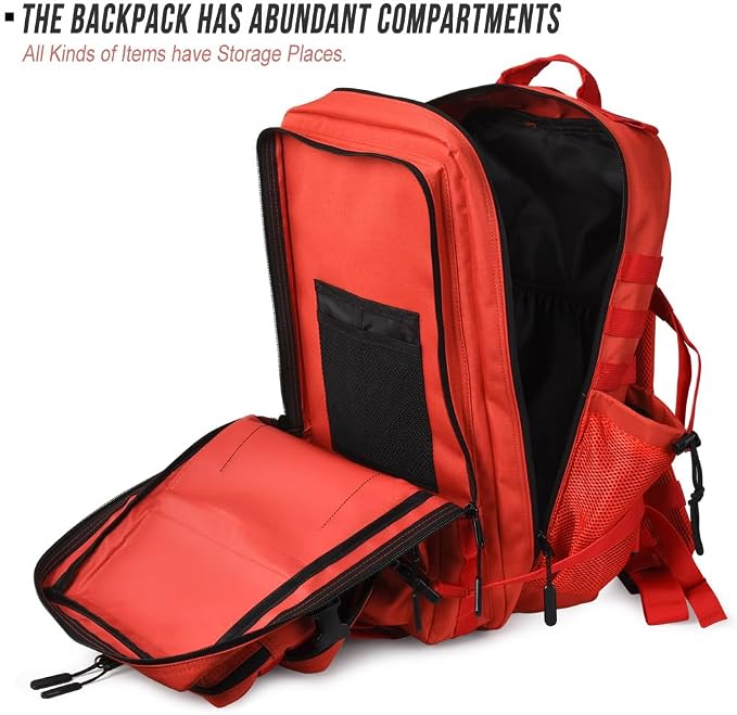 45L Tactical Backpack for Men Women, Military Assault Pack - Image 3