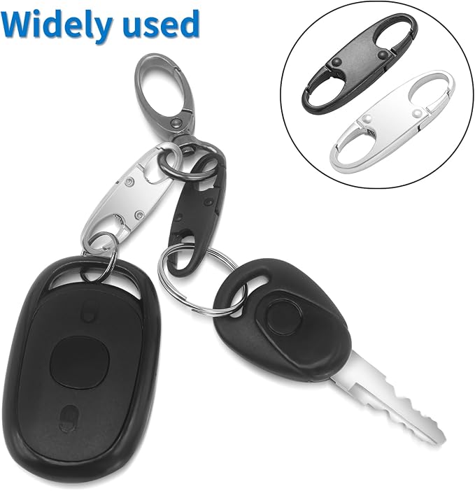 Small Carabiner Clips, Mini Carabiner, Premium Carabiner Clip, Zipper Pull - Image 6