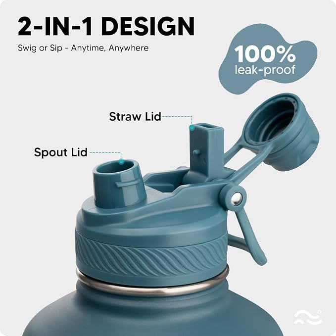 Swigina 64 oz Insulated Water Bottle - Image 4