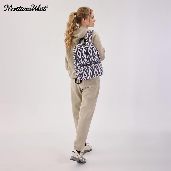 Montana West Backpack for Women Western Travel Backpack Purse Casual Daypack - Image 2