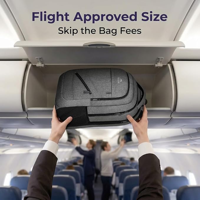 MATEIN Travel Laptop Backpack, 17 Inch Work TSA Approved Carry on Backpack - Image 5