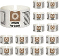 SpaceTent 15 Pack VF3501 Shop Vac Bags Size C, compatible by SpaceTent