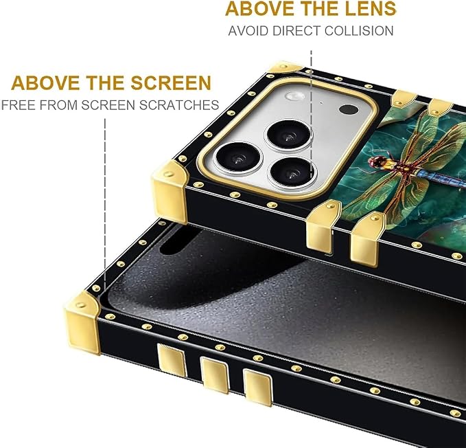 for iPhone 17 Pro Case Luxury Golden Decoration - Image 7