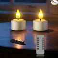 SoulBay Rechargeable Flameless LED Tea Lights Candles by SoulBay