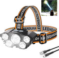 Rechargable Headlamp, Led Head Lamp by Unknown