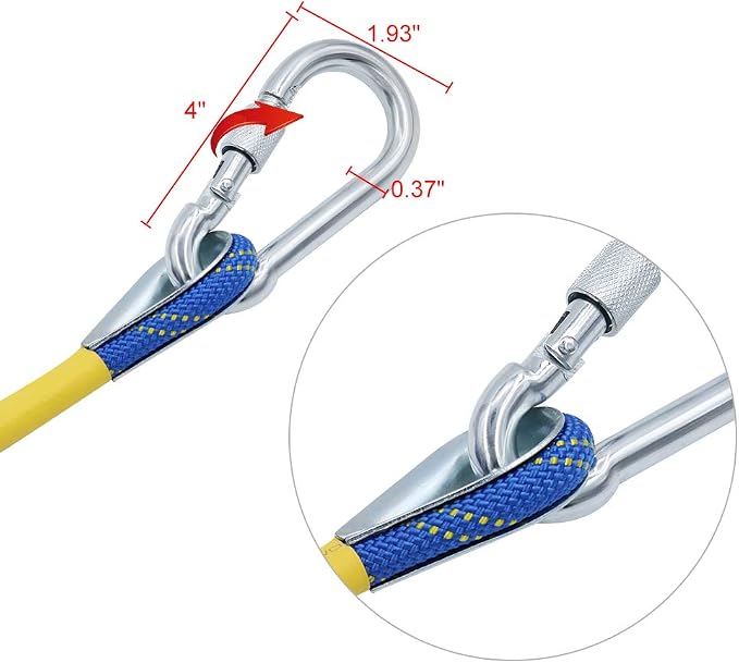 X XBEN Outdoor Climbing Rope 10M 20M 30M 50M 70M 152M 352M Static Rock Climbing - Image 3