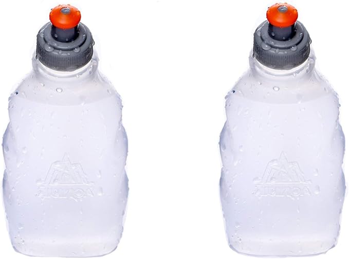 AONIJIE 250ML/350ML/500ML/600ML Portable TPU Soft Water Bottle Folding Soft by AONIJIE