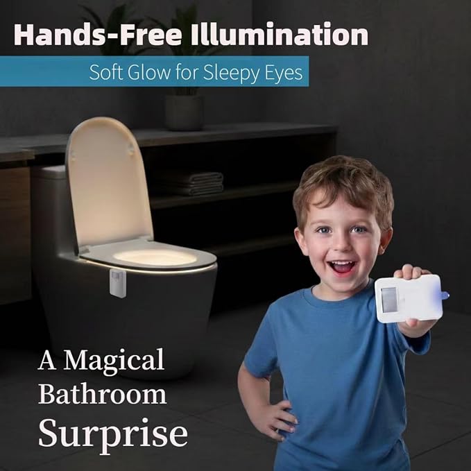 Chunace 4 Pack Toilet Night Light - Image 7
