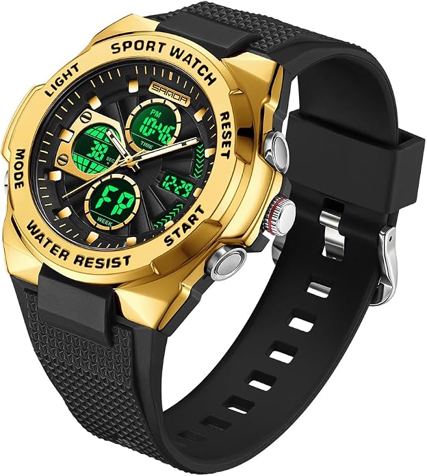 FANMIS Mens Military Multifunction Digital LED Watch Electronic Waterproof - Image 2