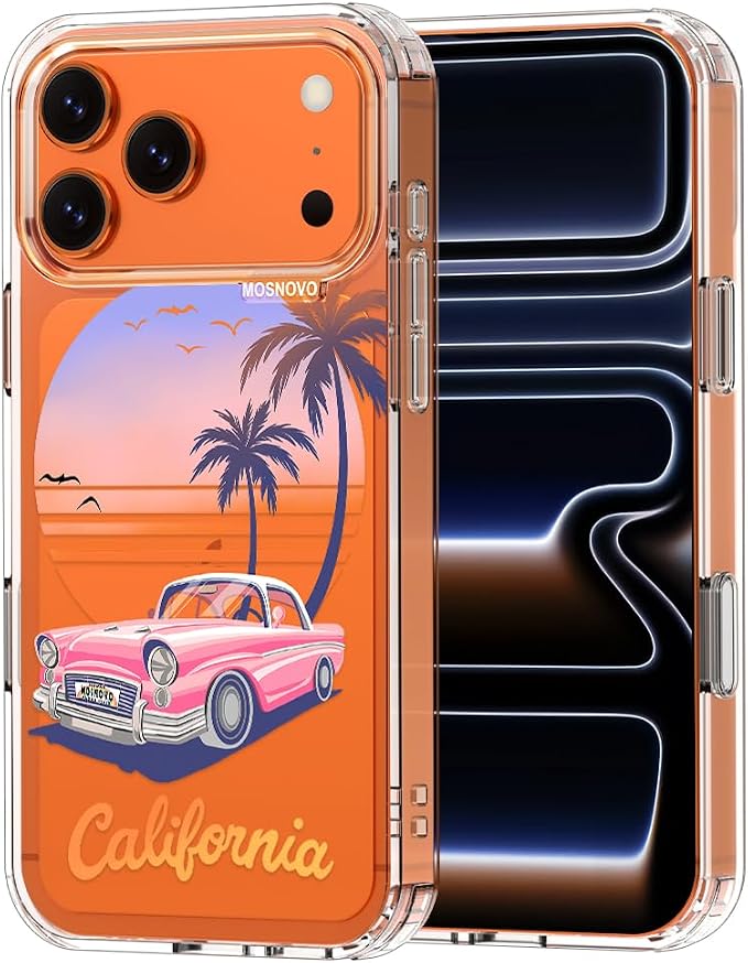 MOSNOVO for iPhone 17 Pro Max Case, Shockproof Military-Grade Protection 6.6ft by Mosnovo