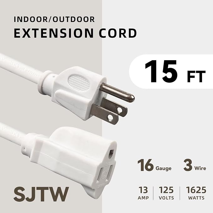 15ft Outdoor Extension Cord - Image 2