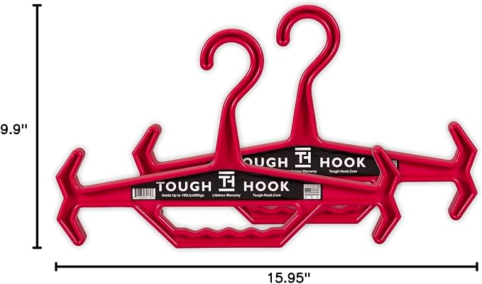 Tough Hook Original Heavy Duty Hangers – The Superhero of Hangers USA-Made - Image 8