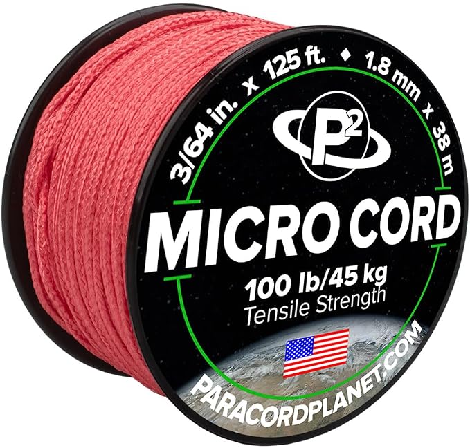 Paracord Planet Micro Paracord – Thin Braided Cord by ParacordPlanet