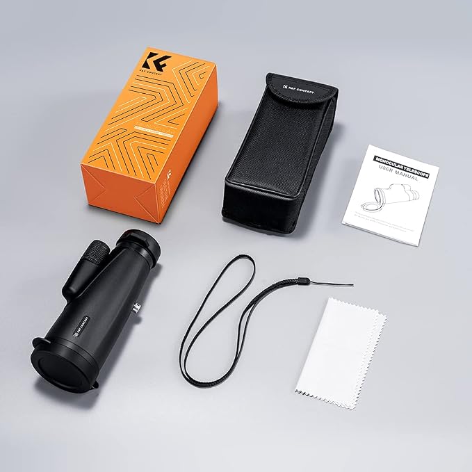 K&F Concept 12X50 HD Monoculars, Monoculars Telescope - Image 8