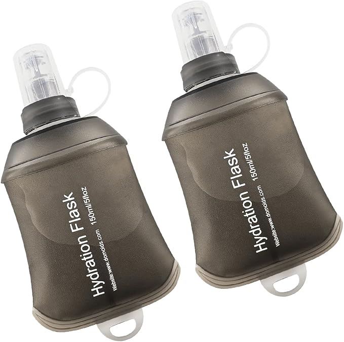 WILDREEDS 150ml Soft Flask, TPU Collapsible Soft Water Bottle by WILDREEDS