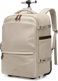 GOLF SUPAGS Rolling Backpack for Women 17 Inch Convertible Travel Laptop by GOLFSUPAGS