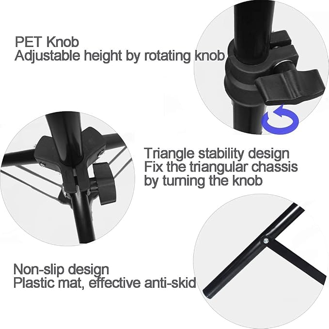 Coret Projector Tripod Stand, Portable Mount Floor Stand, Photography Light - Image 6